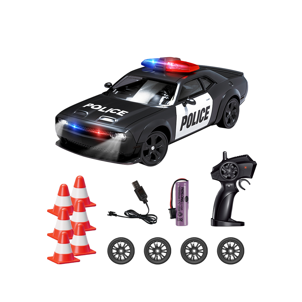 1/24 REMOTE CONTROL 4X4 DRIFT POLICE CAR-93227