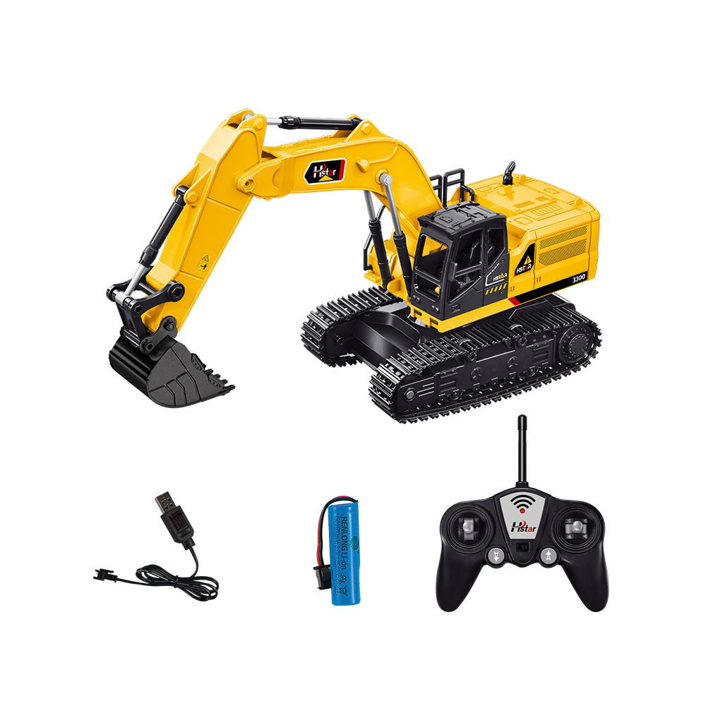 1/16 ALLOY REMOTE CONTROL EXCAVATOR 6 CHANNEL-93306