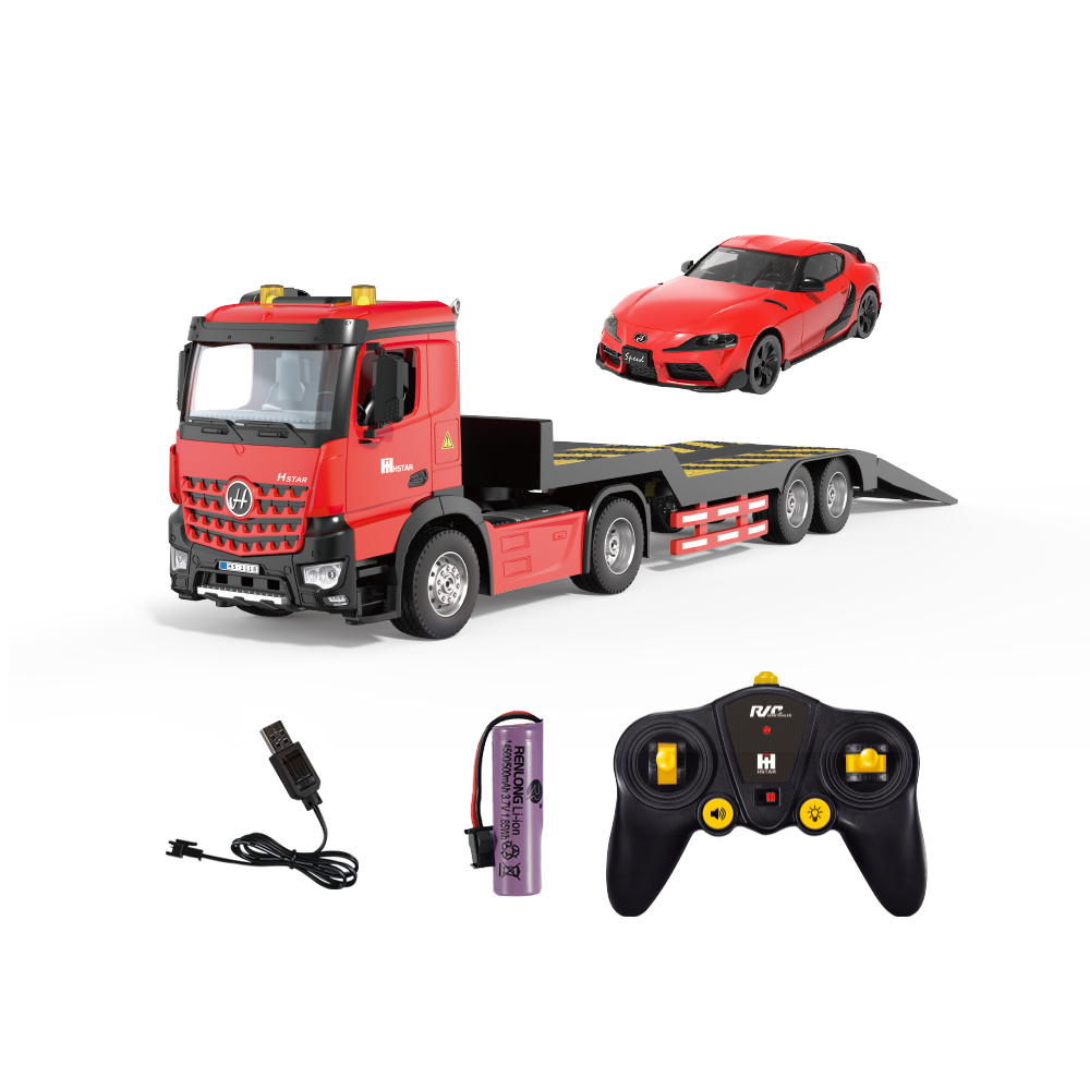 1/16 REMOTE CONTROL TRANSPORT TRAILER 6 CHANNEL-93316