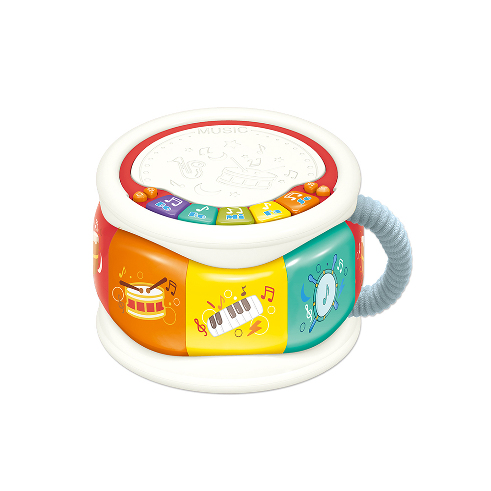 FUN SOUND AND LIGHT MUSIC HANDBEAT DRUM BABY TOY-93904