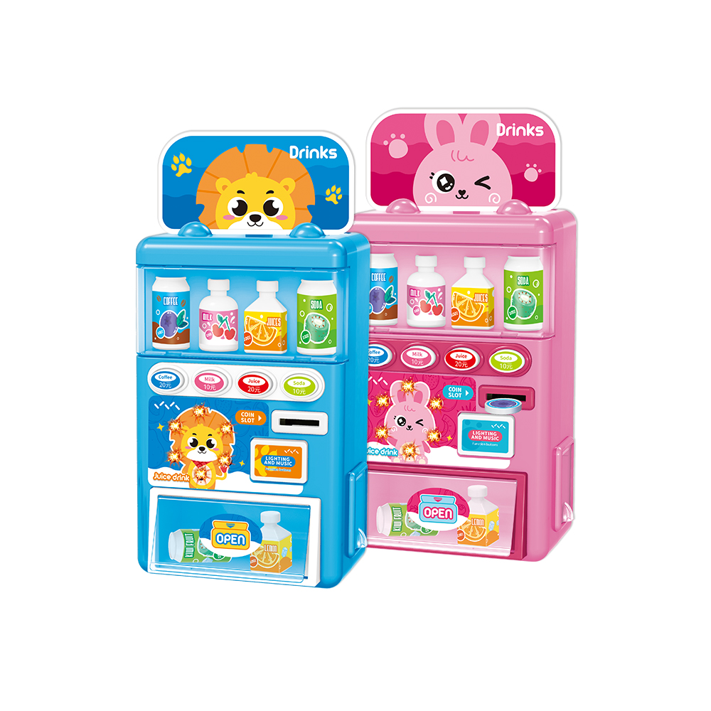 CHILDREN SIMULATE SOUND AND LIGHT VENDING MACHINE PLAY TOY-93812