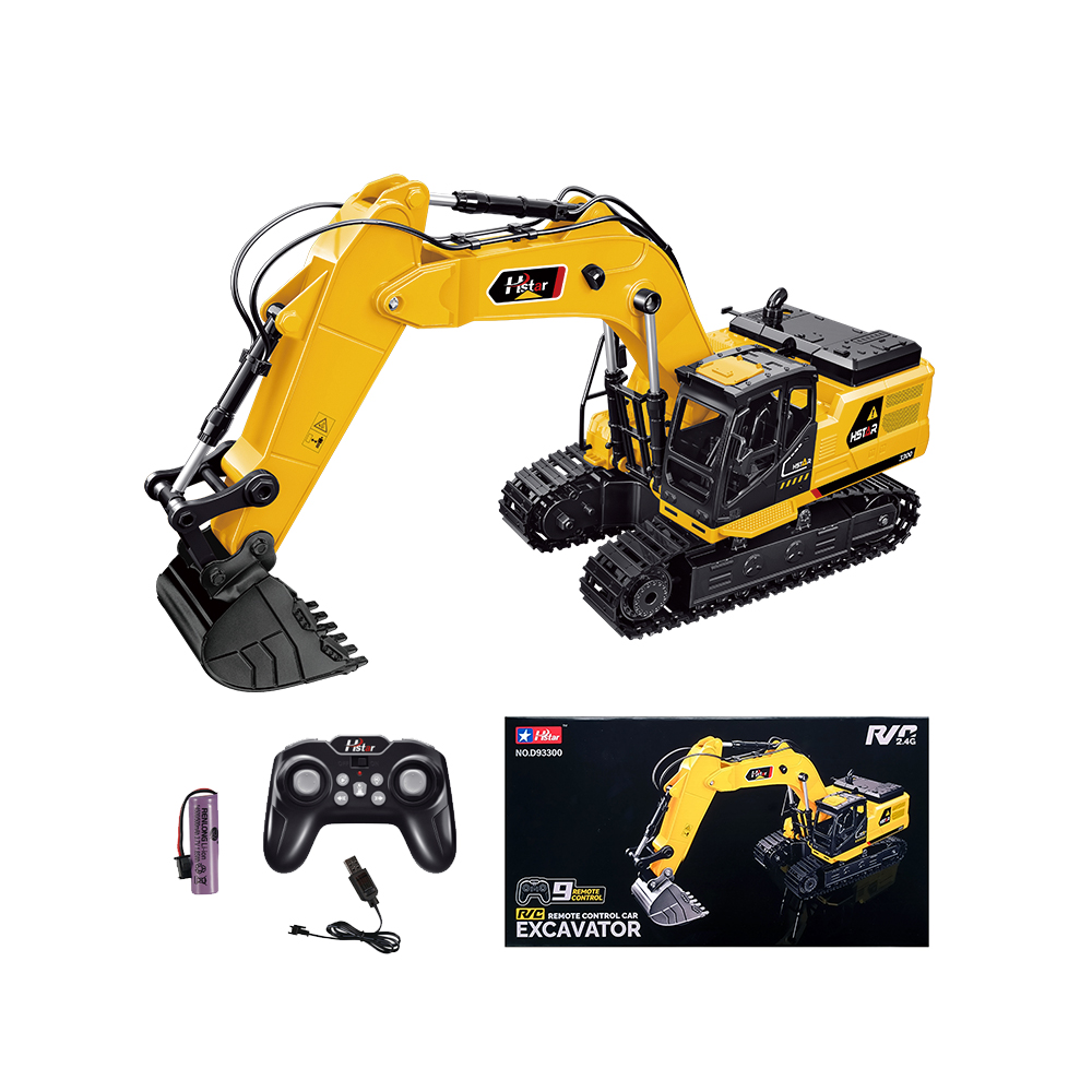 1/12 REMOTE CONTROL EXCAVATOR 9 CHANNEL(Sealed color box)-D93300