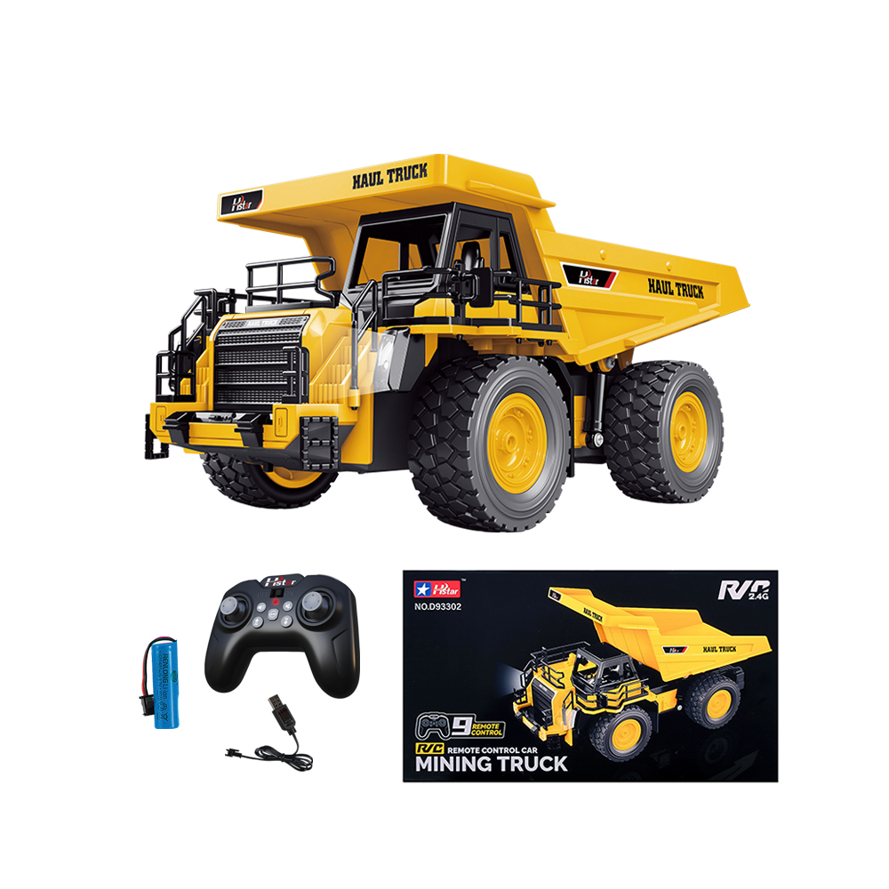 1/12 REMOTE CONTROL MINING TRUCK  9 CHANNEL(Sealed color box)-D93302