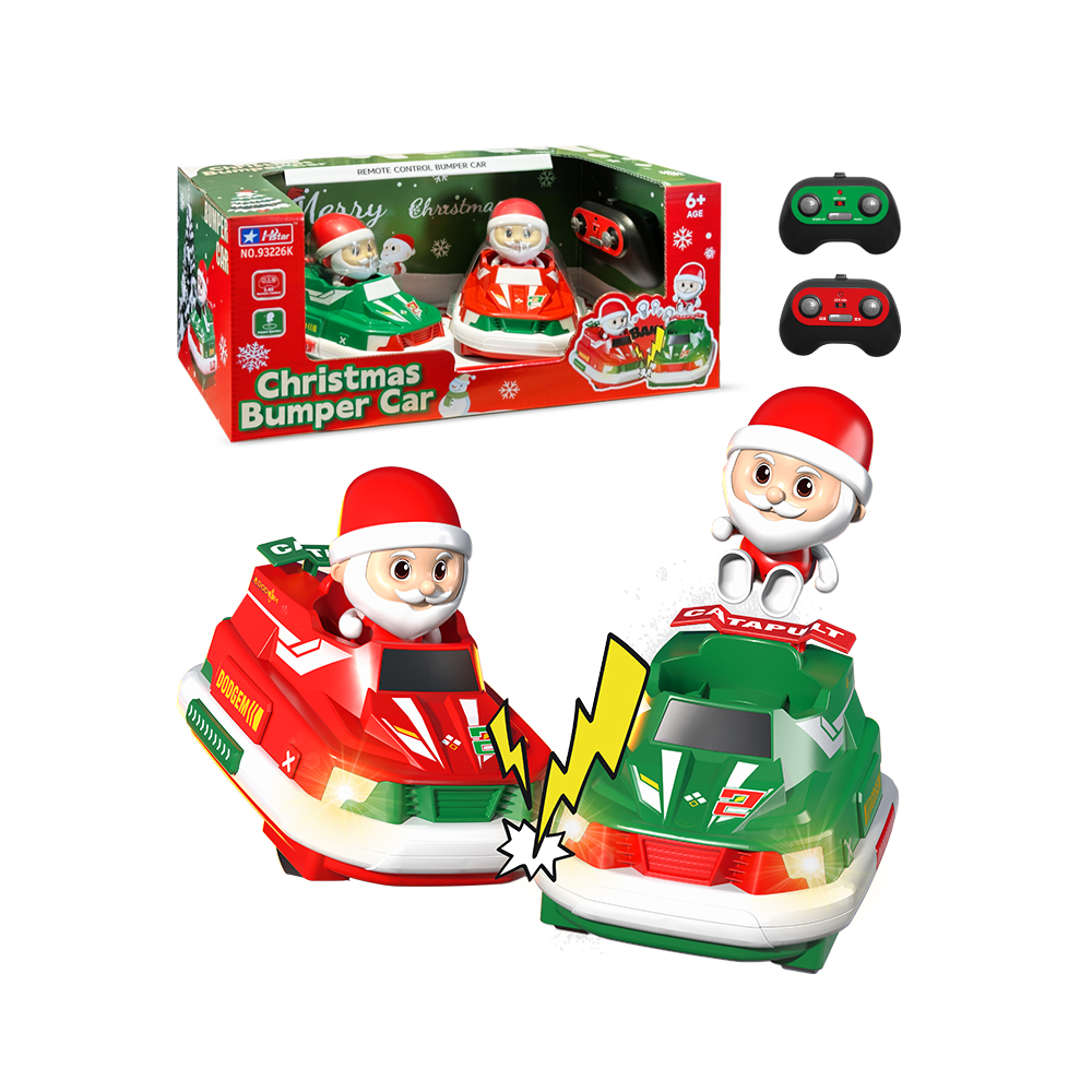 RC REMOTE CONTROL CHRISTMAS BUMPER CAR-93226K