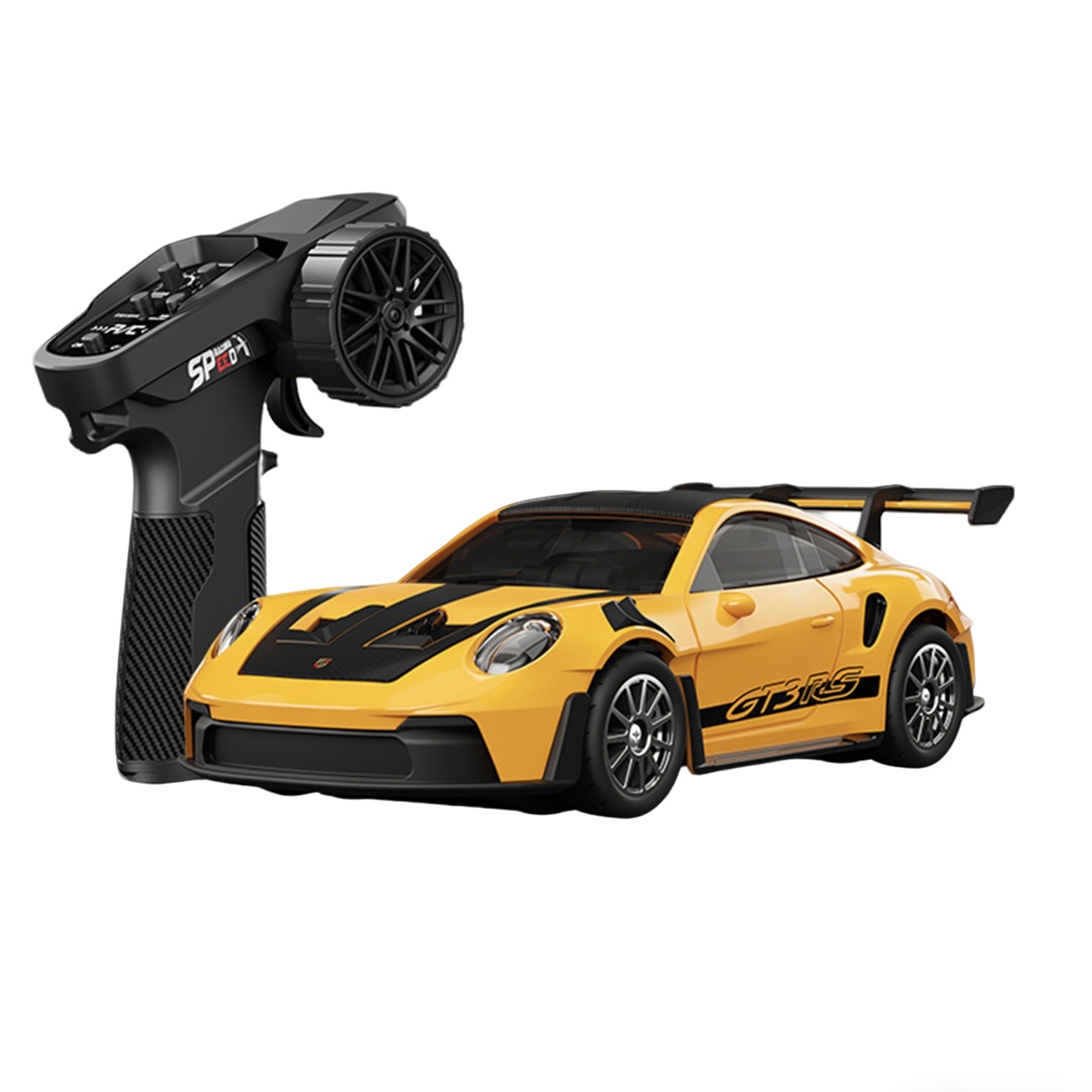 D43 RC Drift Car - Hstar 2.4G Full Proportional 4WD Alloy RC Racing Car with Gyroscope