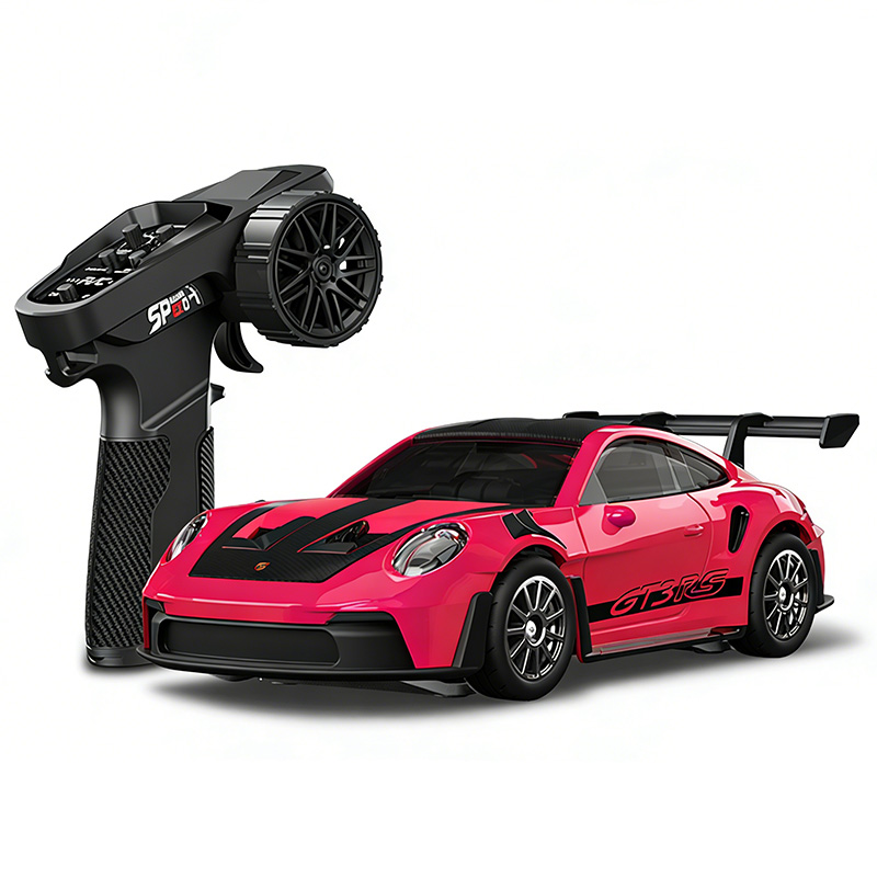 1:43 RC Drift Car - 4WD Alloy Remote Control Vehicle with Gyroscope, 2.4GHz Full Proportional