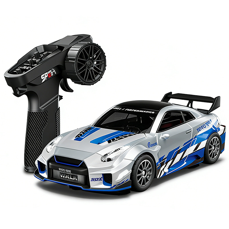 1:43 2.4G Full-Proportional Steering RC Drift Car | Gyroscope, 4WD, 20km/h Speed