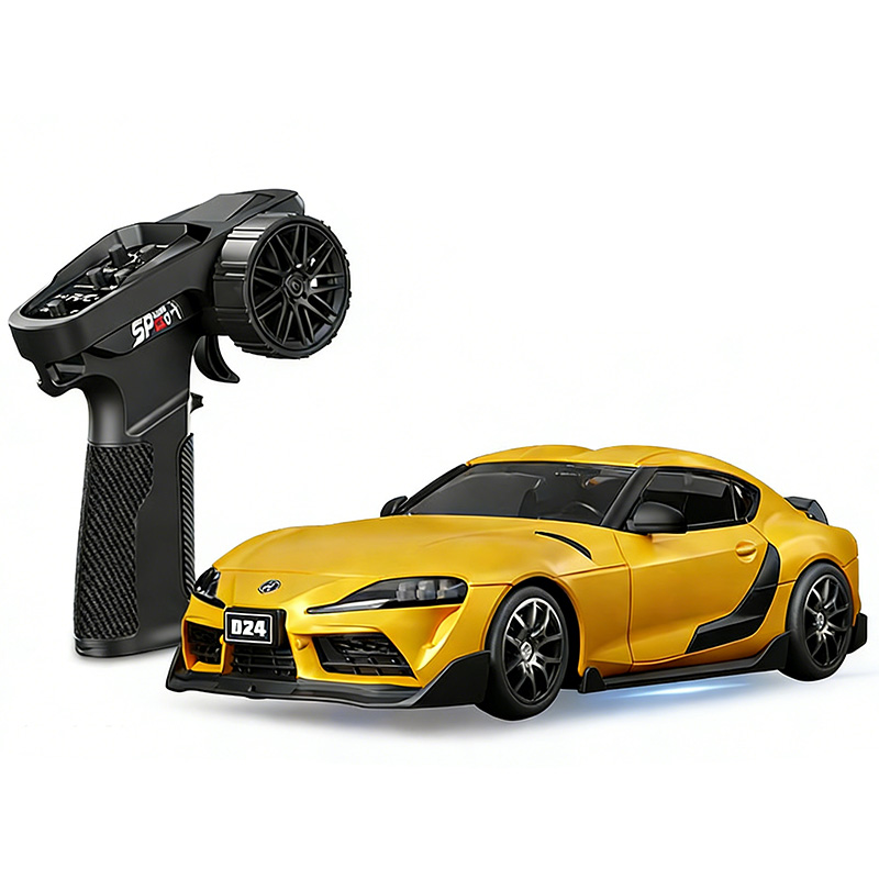 2.4G Full-Proportional 4WD RC Drift Car with Gyroscope – 1:24 Scale, Adjustable Speed & Lights