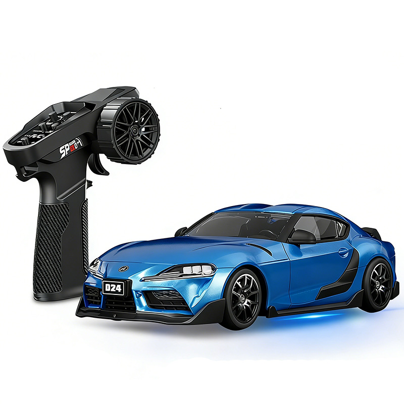 Hstar 1:24 2.4G 4WD RC Drift Car with Gyroscope, 24-25km/h Remote Control Car