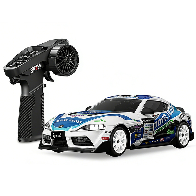 1/24 RC Drift Car – 4WD Full-Proportional Steering, Gyroscope, 24-25km/h, Gift Box